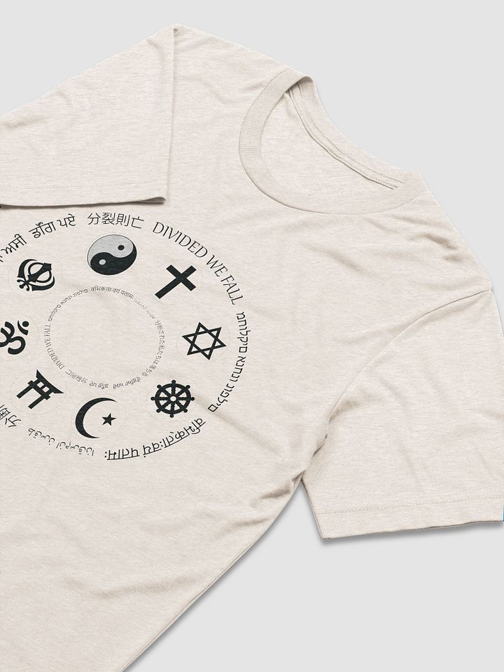 Divided We Fall - Religion - Bella+Canvas Triblend Short Sleeve T-Shirt product image (1)