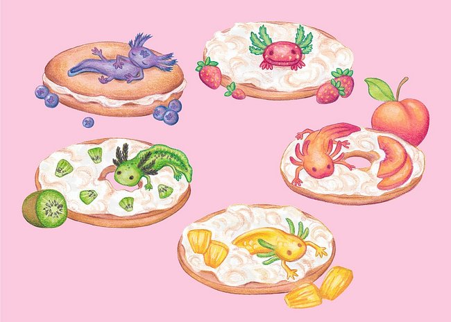 Fruit Bagelotls