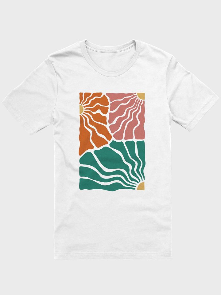 Waves of Sunlight Flowers T-Shirt product image (1)