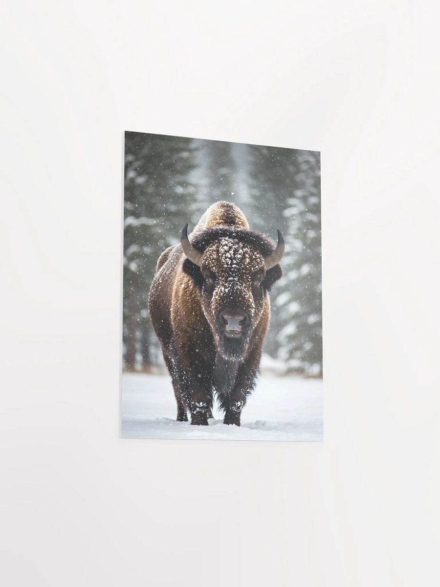 The Frosty Guardian: The Mighty Bison Poster product image (20)