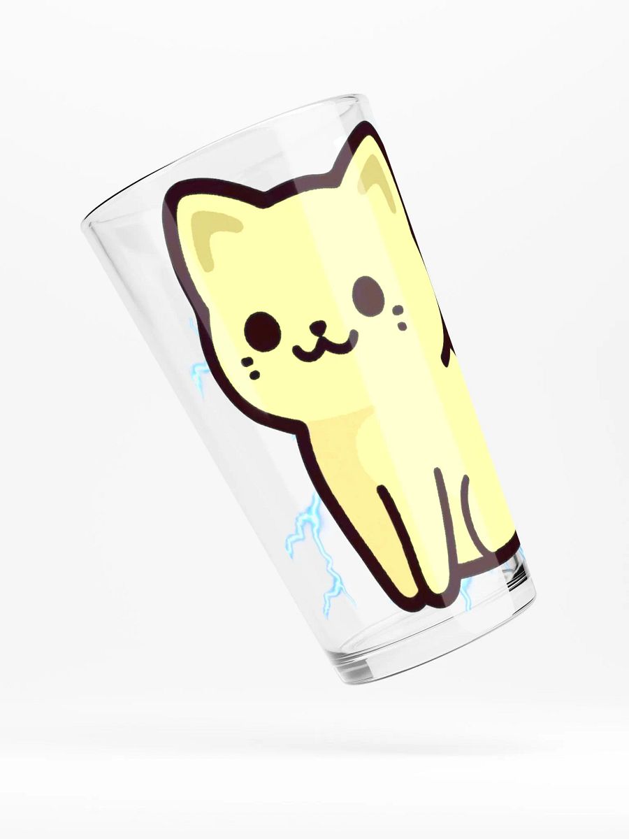 Lightning Kitty! Glass product image (4)
