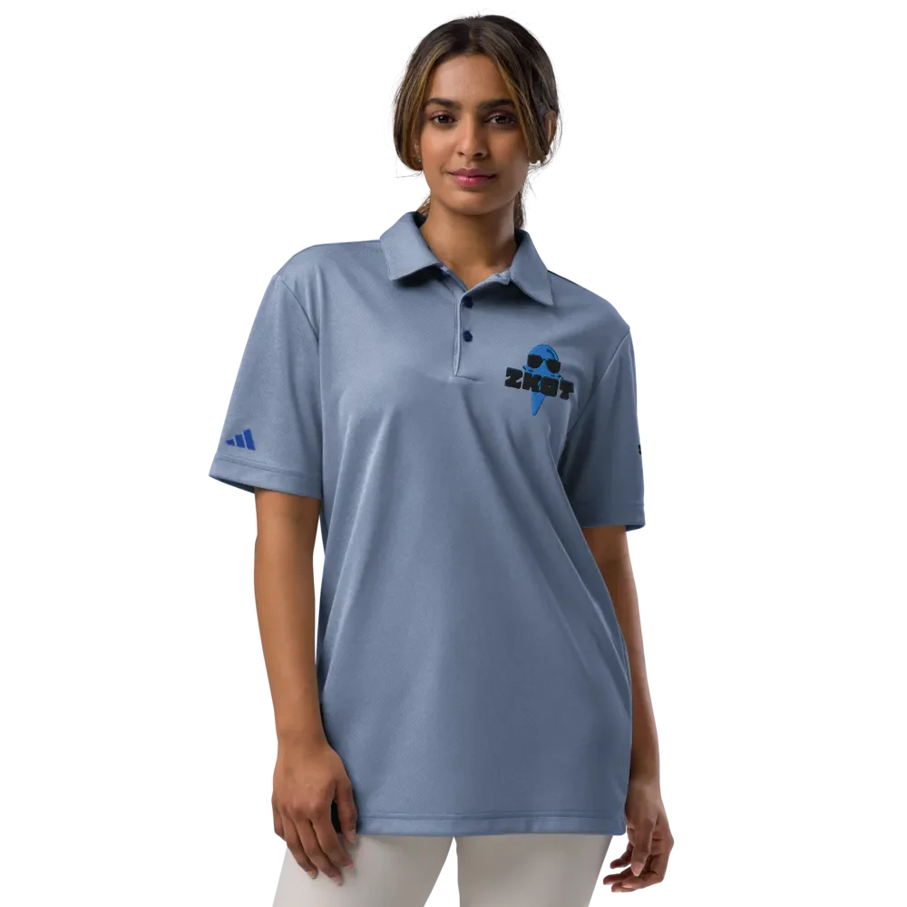 ZKOT Adidas© Space-Dyed Polo T-Shirt - Show your Support with Style - Menswear, Womenswear product image (10)