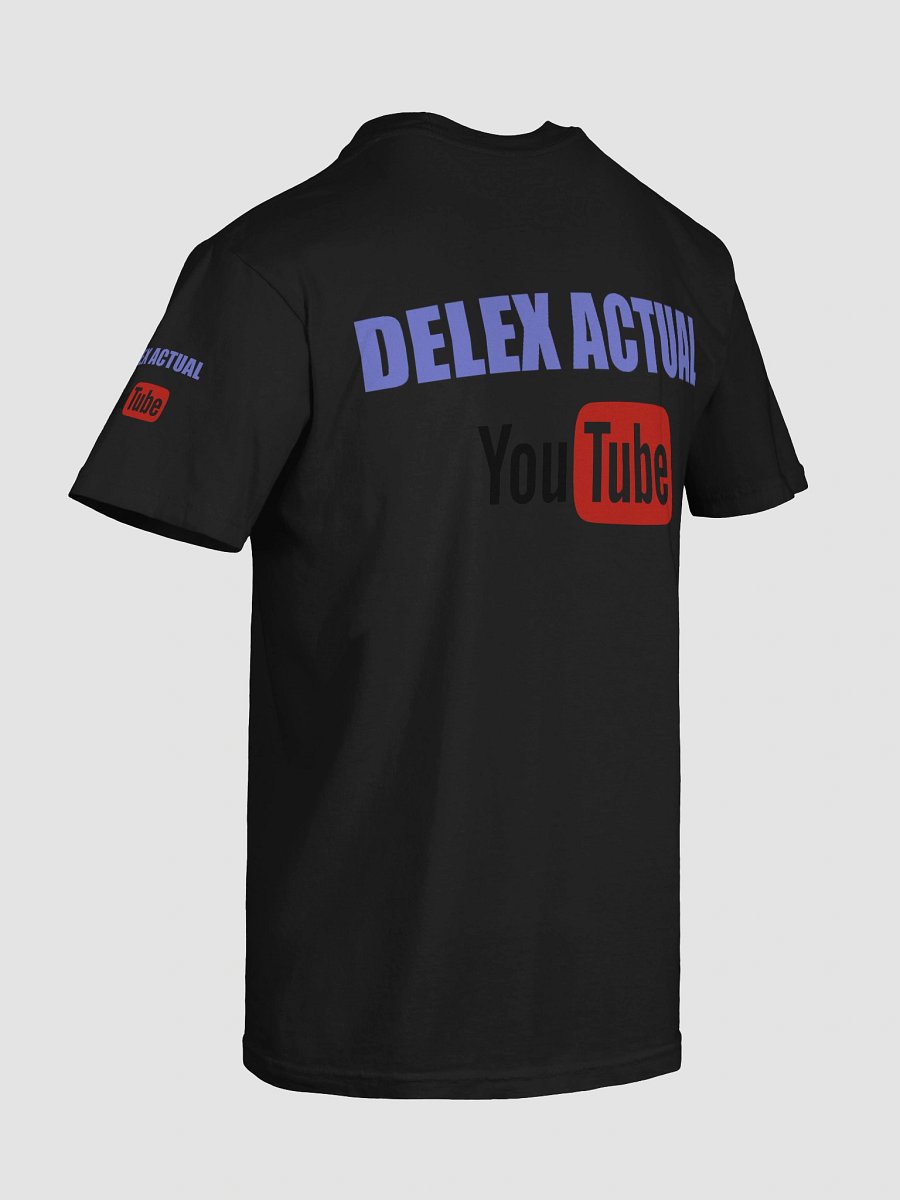 Delex Actual YouTube T-Shirt product image (8)