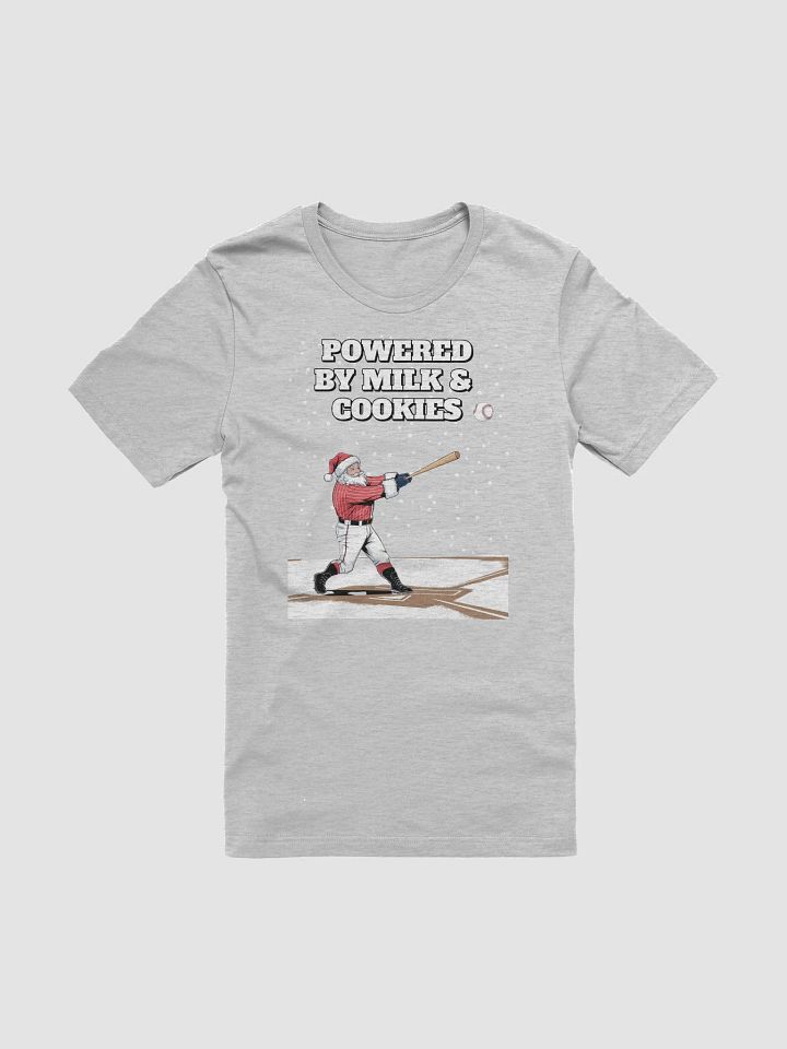 Powered By Milk And Cookies - Baseball T-shirt product image (4)