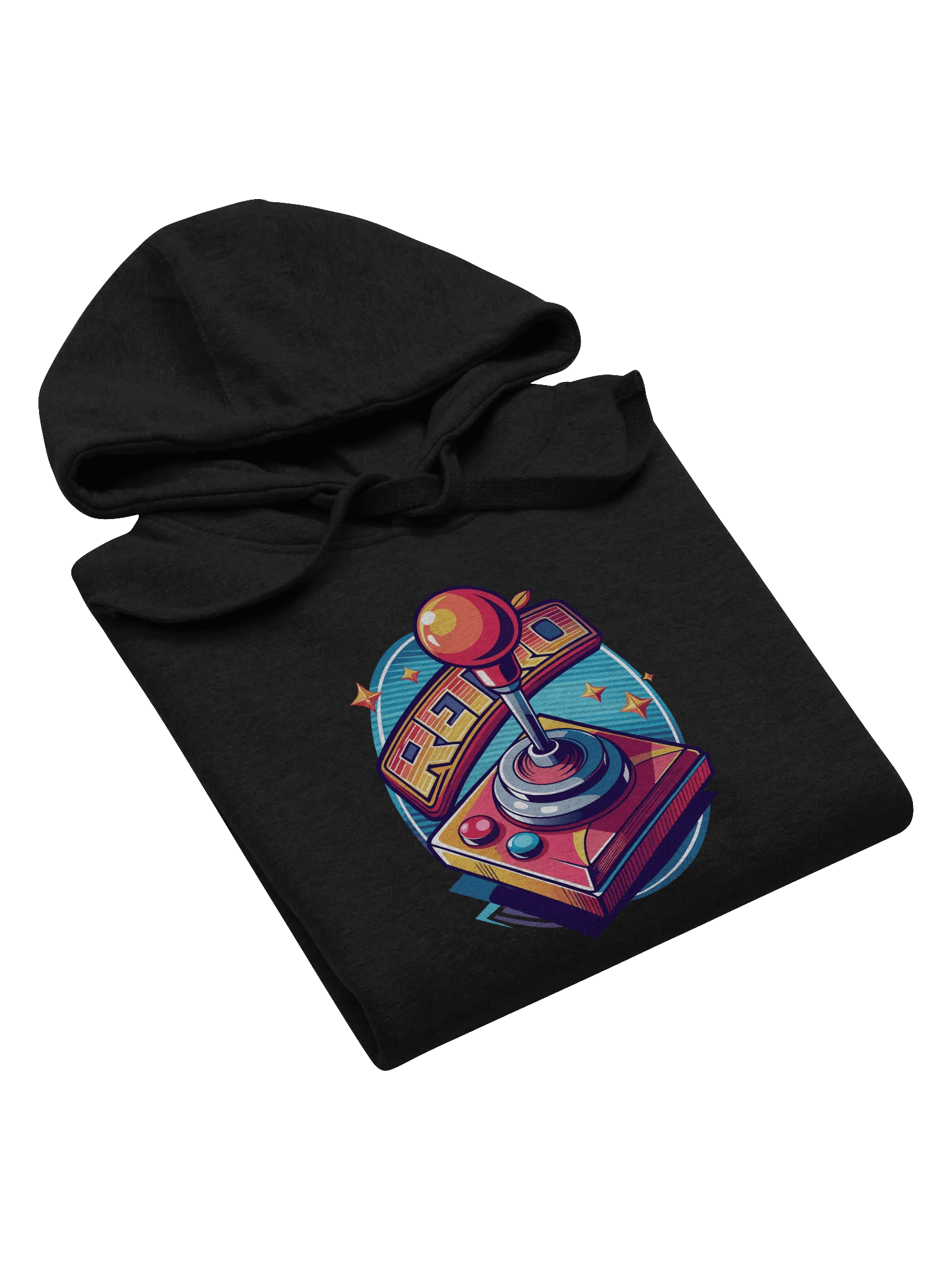 Retro Joystick Front Printed Hoodie product image (5)