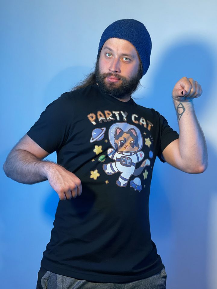 Party Cat T-Shirt product image (1)