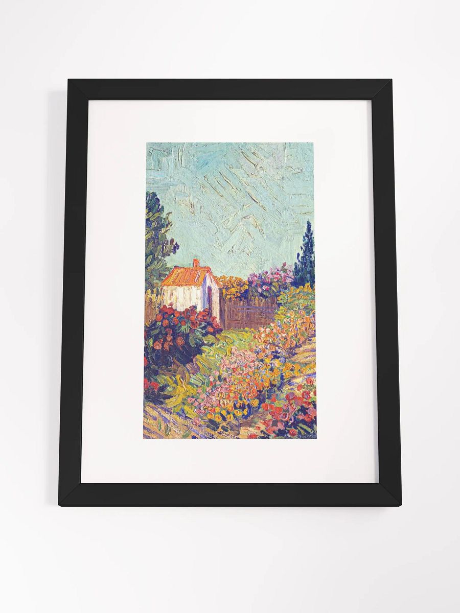 "Serenity Gardens" Framed Matte Poster product image (4)
