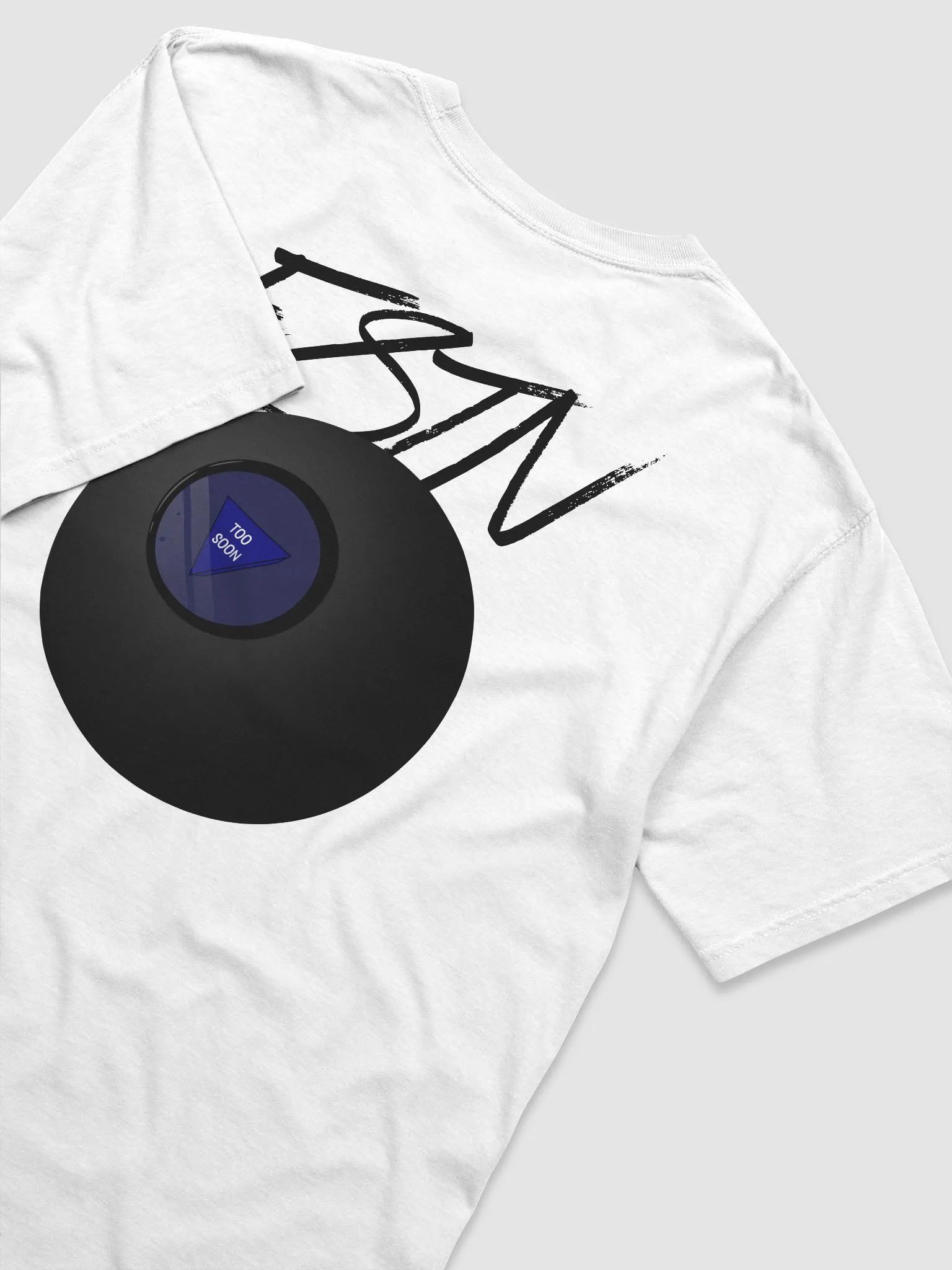 FSTN Magic 8 Ball Shirt BLACK LETTERING(Vertical) product image (4)