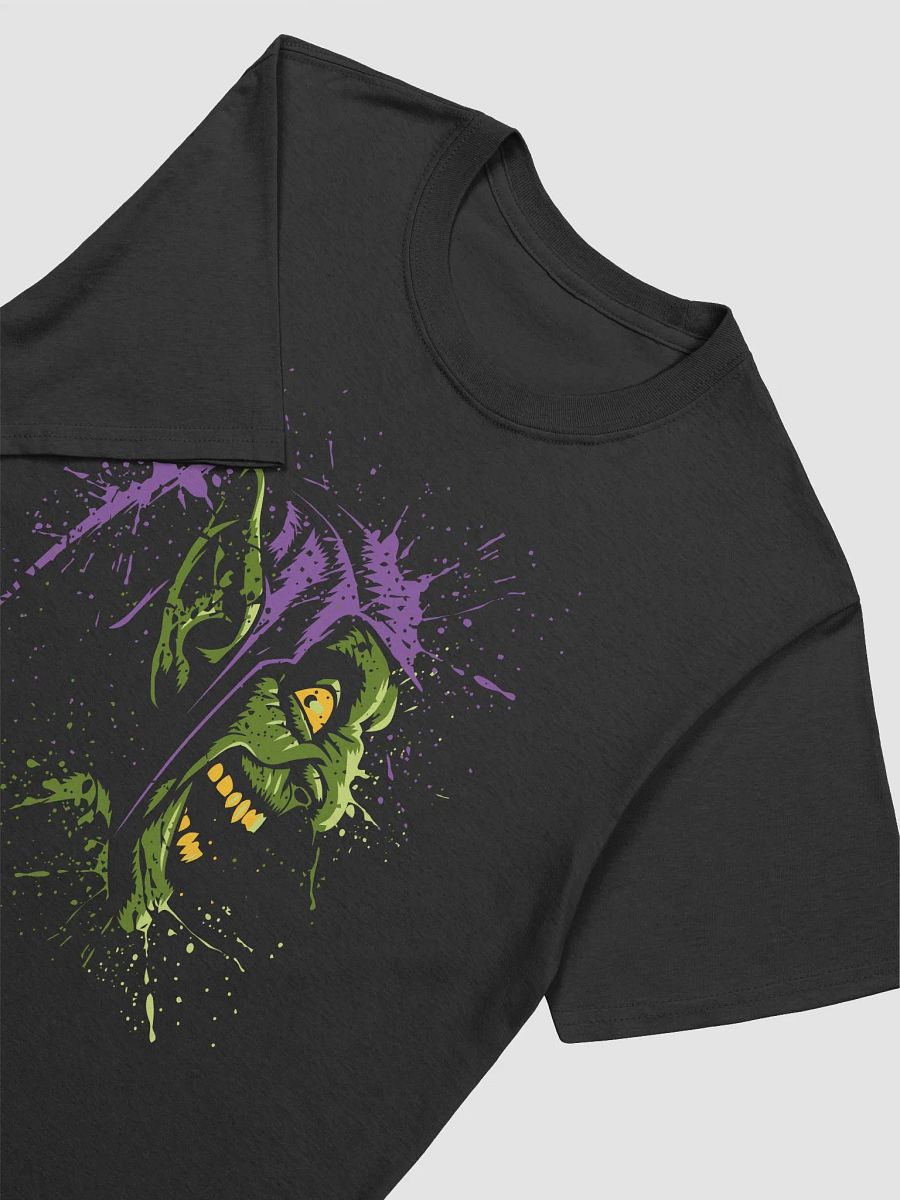 Playful Green Face Unisex Tee product image (5)