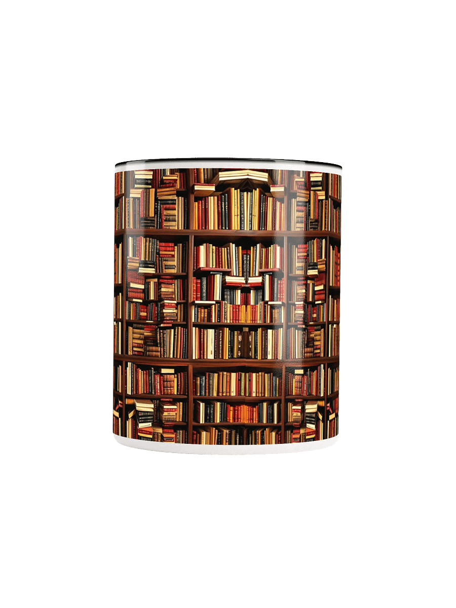 Colorful Bookshelf Ceramic Mug product image (27)