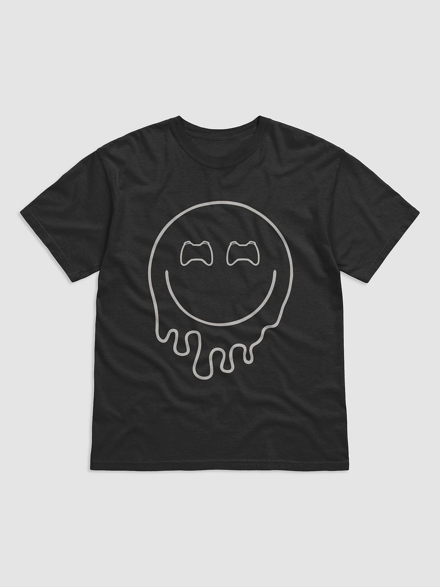 Drip Smiley Controller Face T-Shirt (White) product image (1)