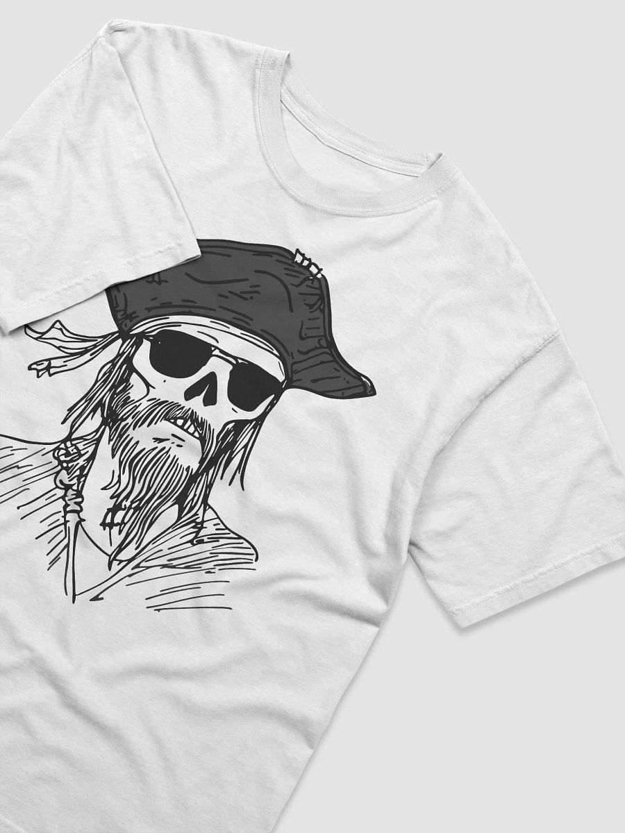 Pirate Skull Sketch T-Shirt product image (2)