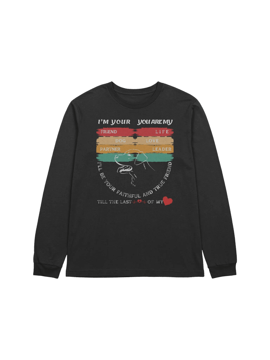 True Friend Dog Lover Long Sleeve T-Shirt product image (1)