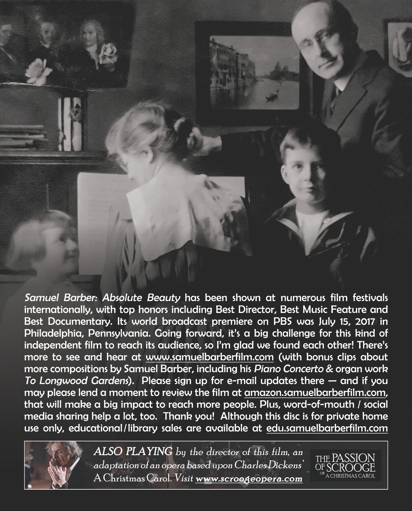 Samuel Barber: Absolute Beauty product image (4)