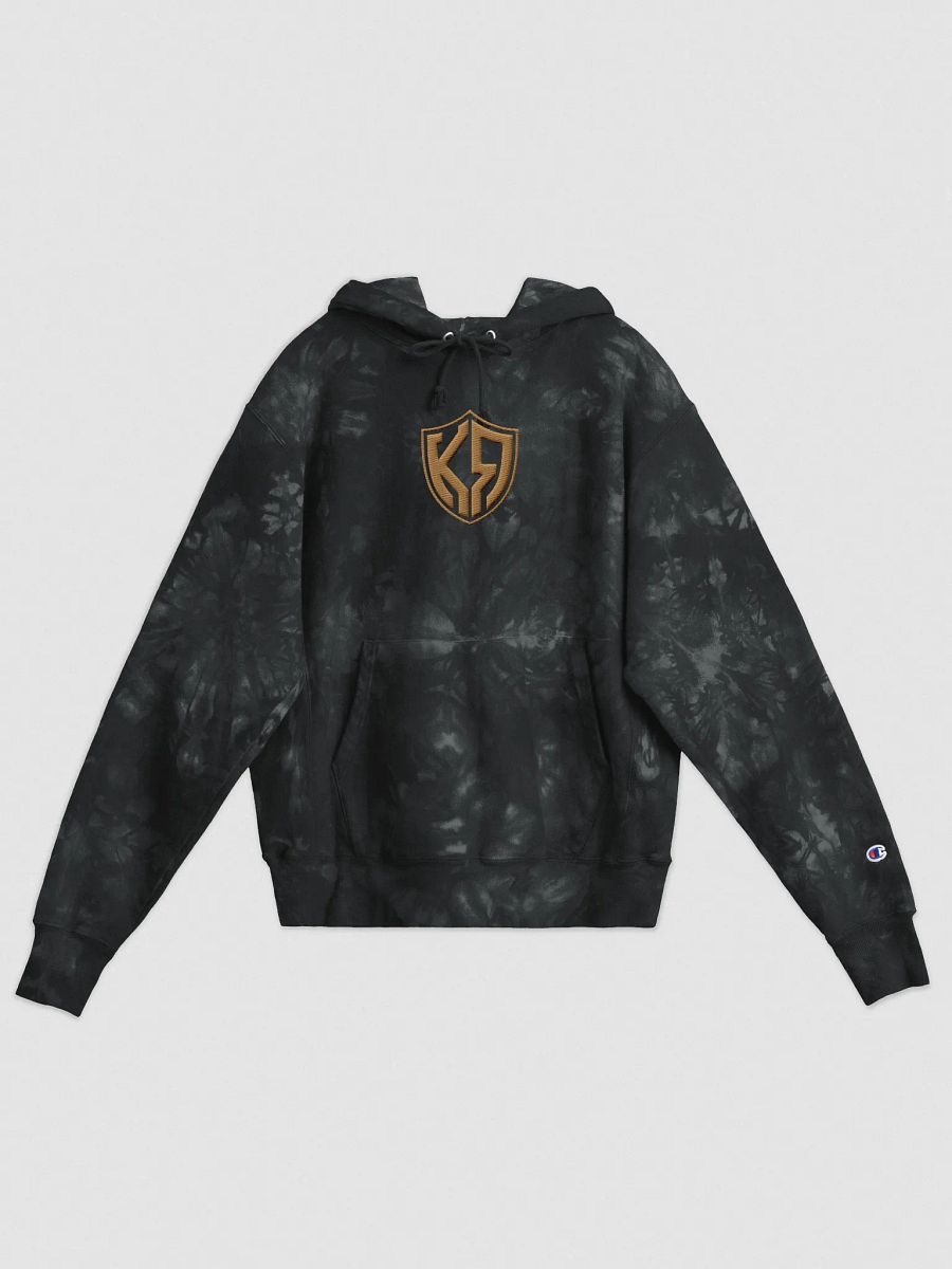 KR Gold Shield Emblem Tie-Dye Hoodie product image (1)