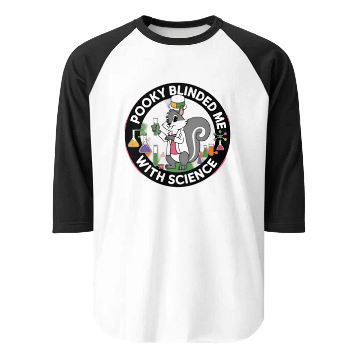 Pooky's Science Squirrel Raglan Tee product image (1)