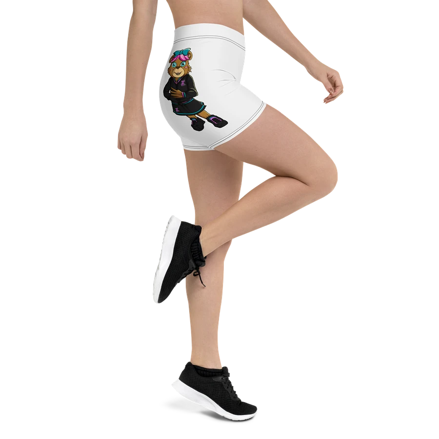 Standing Girl Bear White Shorts product image (3)