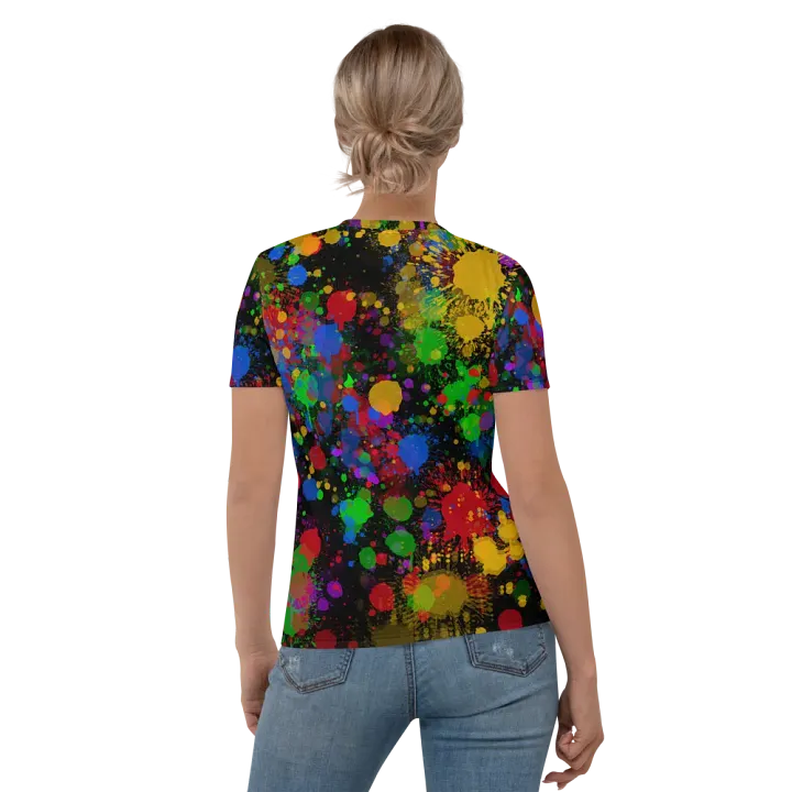 JokersVibe Graffiti Style Neck T-Shirt product image (1)
