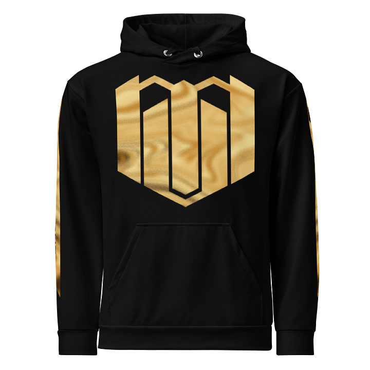 Mercurial Virus Gold Shimmer Black Hoodie product image (1)