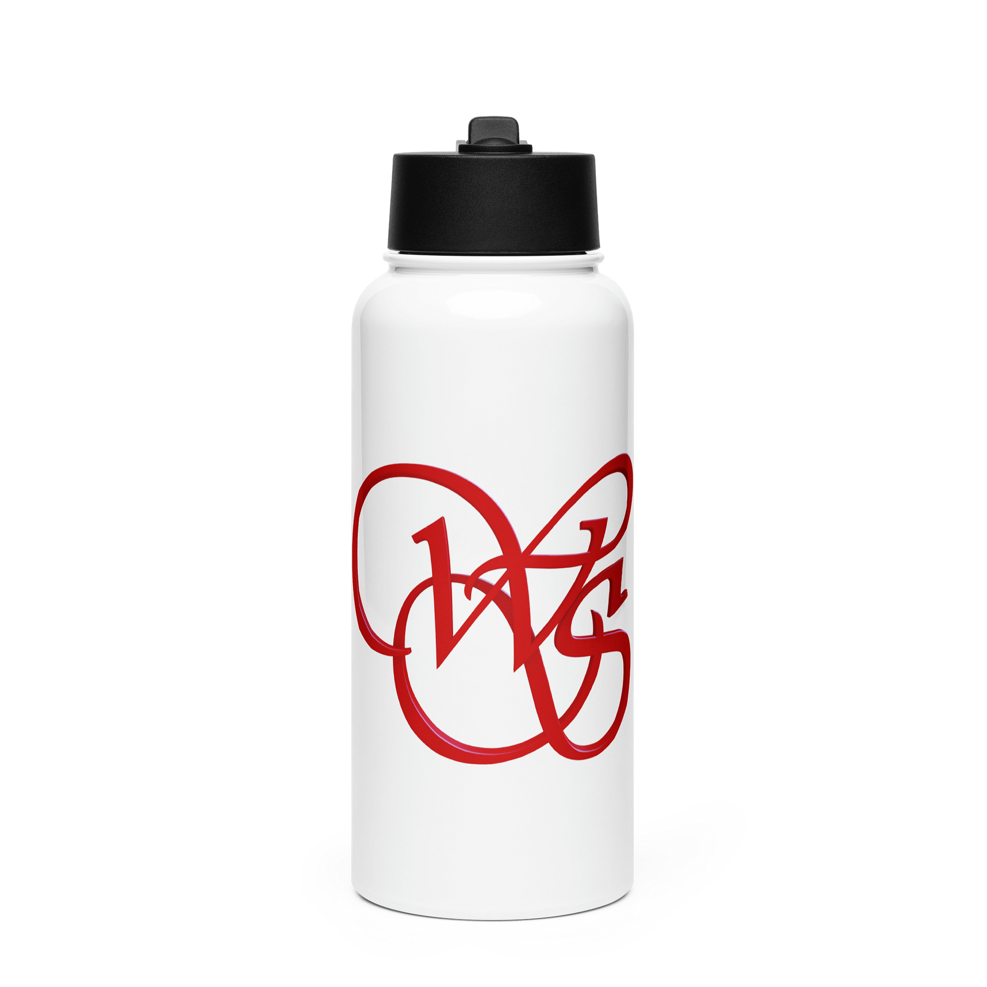WS Stainless Steel Water Bottle with a Straw Lid product image (1)