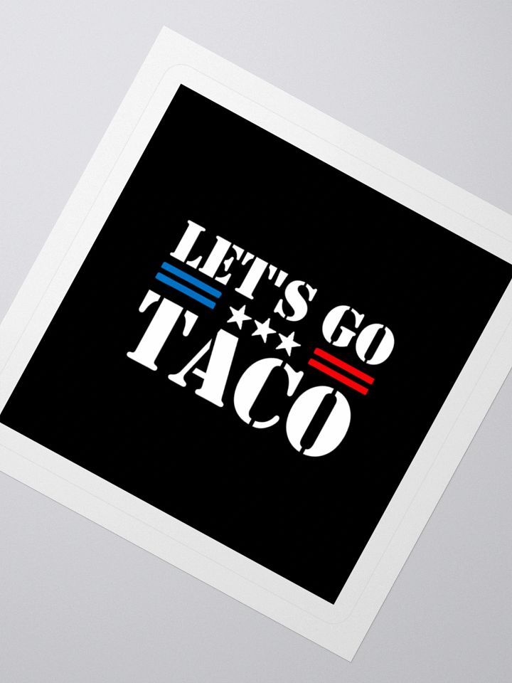 Let's Go Taco Kiss Cut Stickers product image (4)