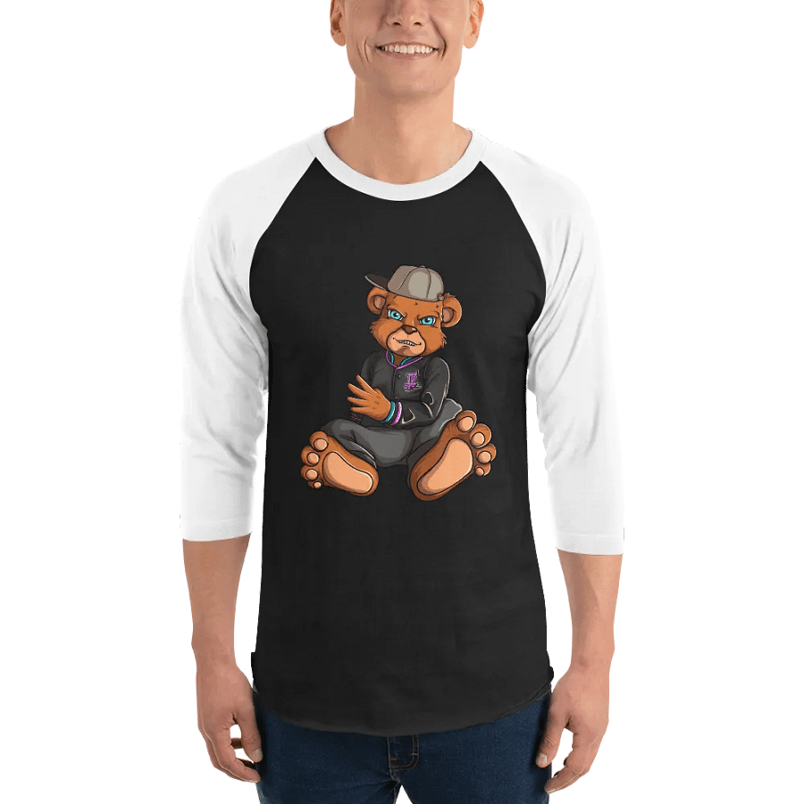 Sitting Bear Tultex Fine Jersey Raglan Tee product image (1)