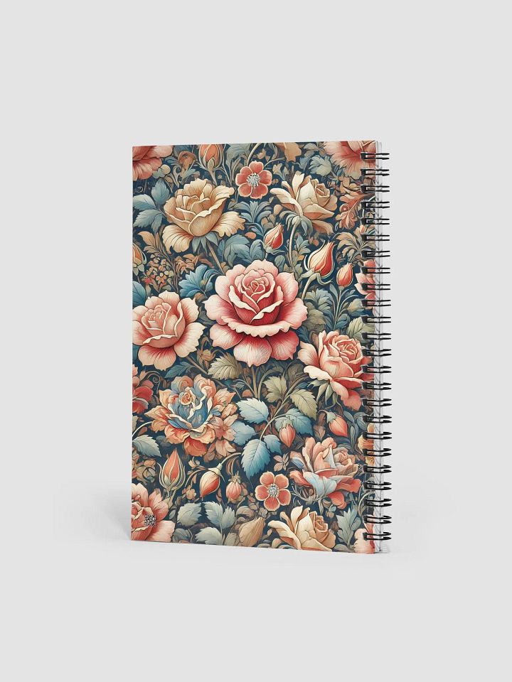 Royal Floral Spiral Notebook product image (2)