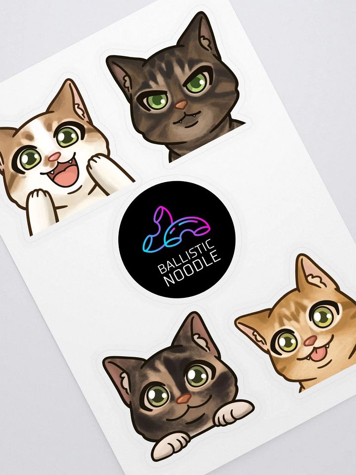 BallistiCat Stickers product image (1)