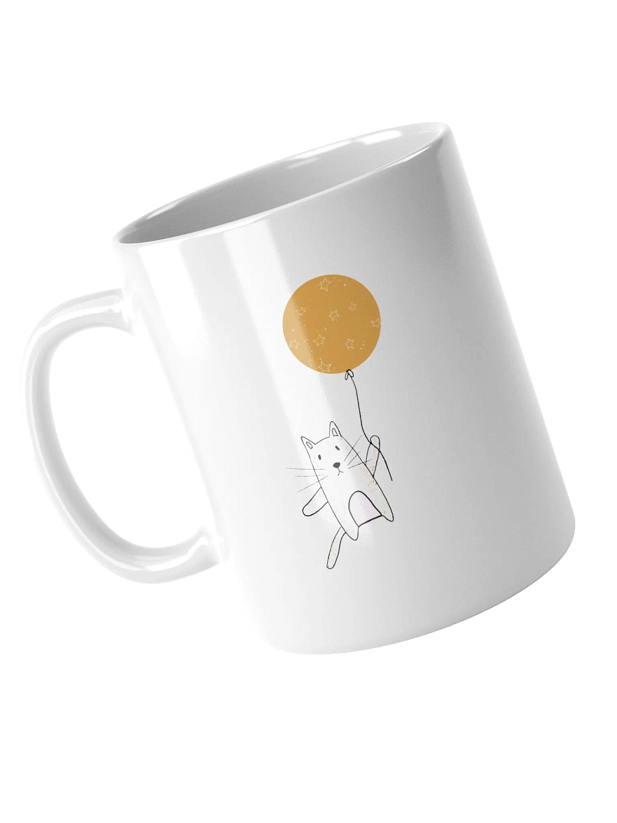 Cat With Balloon Mug product image (3)