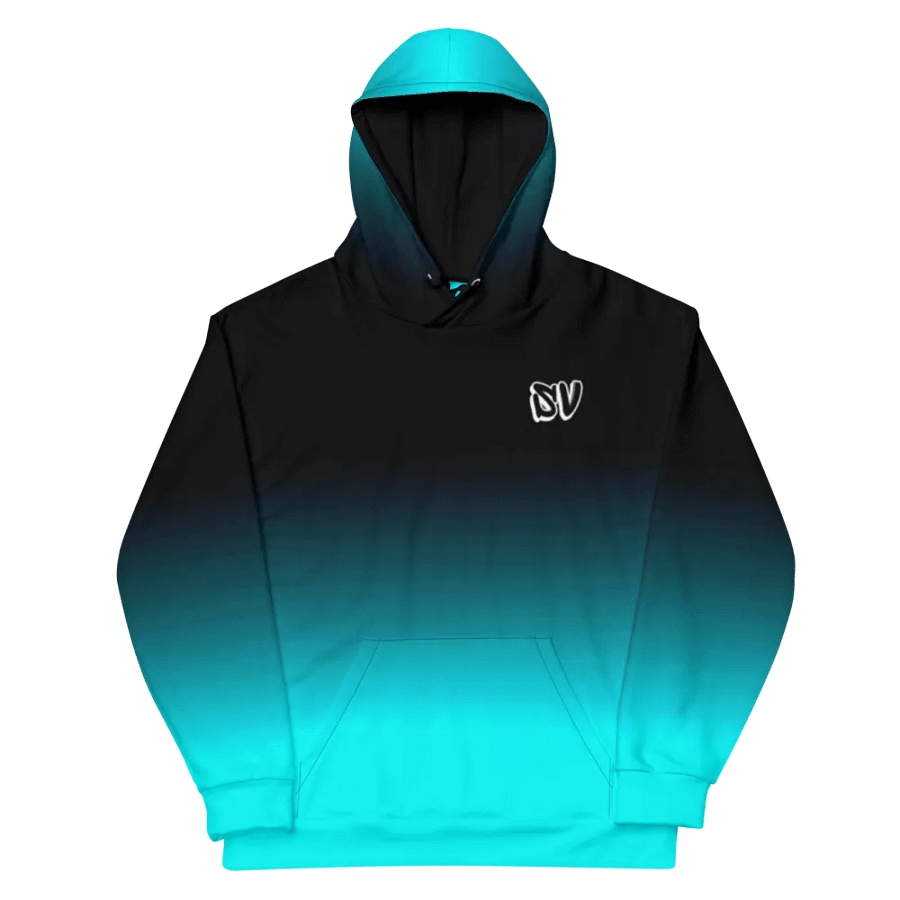 STRAIGHT VIBIN NEON COLOR FADE STYLE TANJIRO DEMON SLAYER HOODIE product image (11)