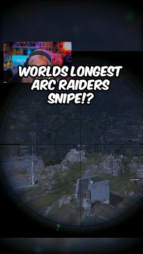This ARC Raiders snipe was almost 600 meters! Is this the longest shot you've ever seen? Let me know in the comments! 👇