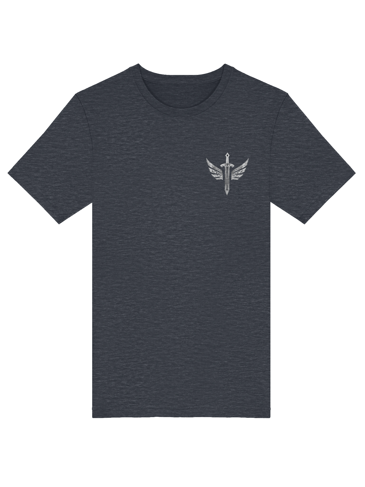 Winged Sword Monochrome T-Shirt product image (35)