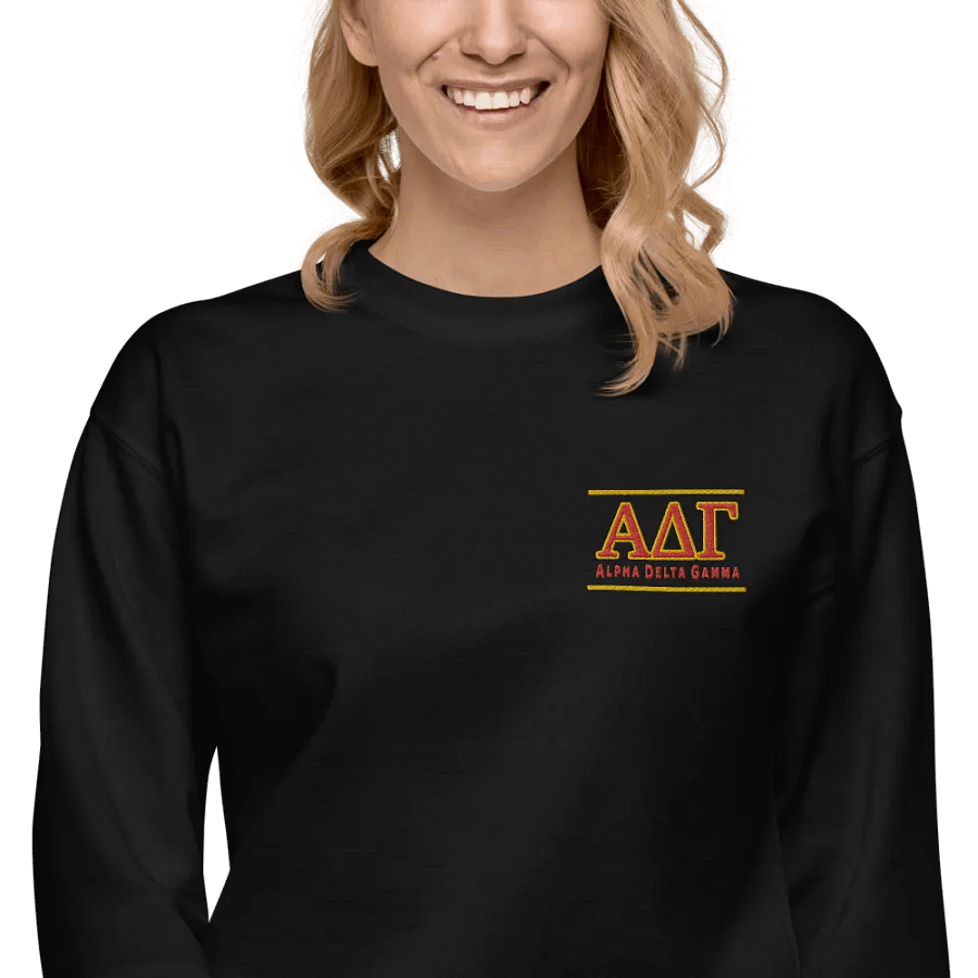 ADG Red/Gold Sweatshirt - Embroidered product image (4)