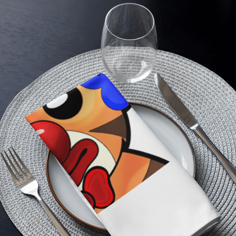 TheMafiaQueen Mood Royal Tigers Cloth Napkin Set product image (8)