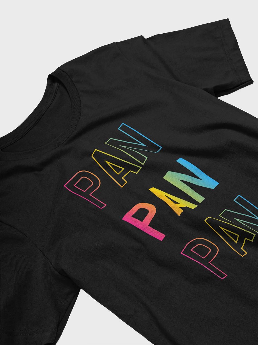 pansexual outline t-shirt product image (3)