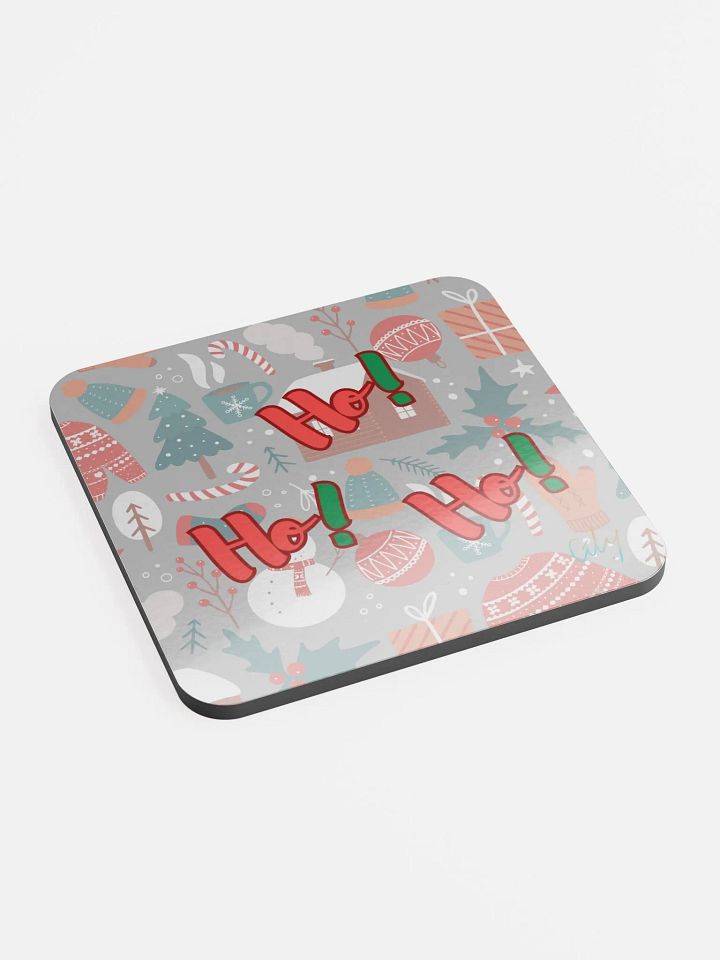 Festive Holiday Cork Coaster Set product image (2)