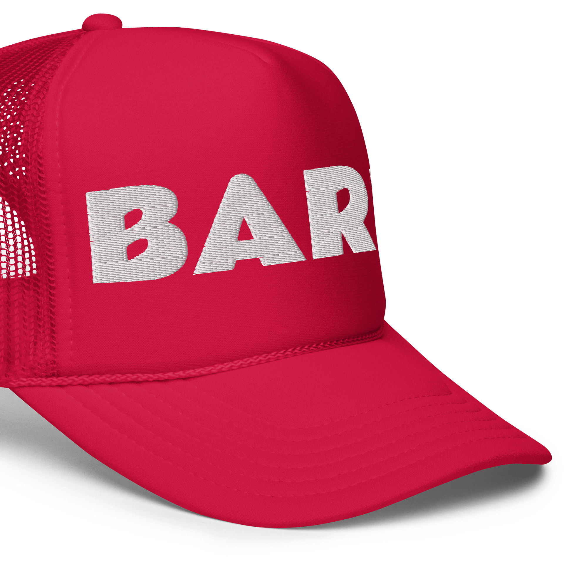 Embroidered BARK Hat - White Thread Collection product image (5)