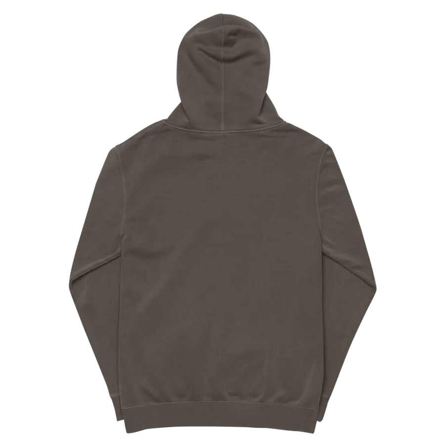 hyperverbal (L.C. comic sans with purple stars) embroidered pigment hoodie product image (10)