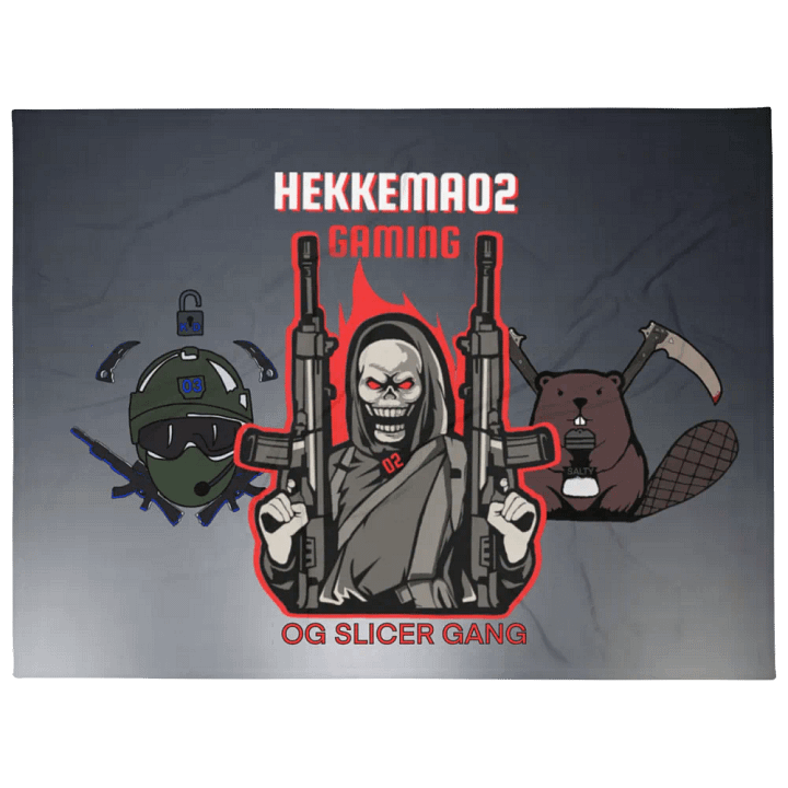 OG Slicer Gang Trio Throw Blanket product image (1)