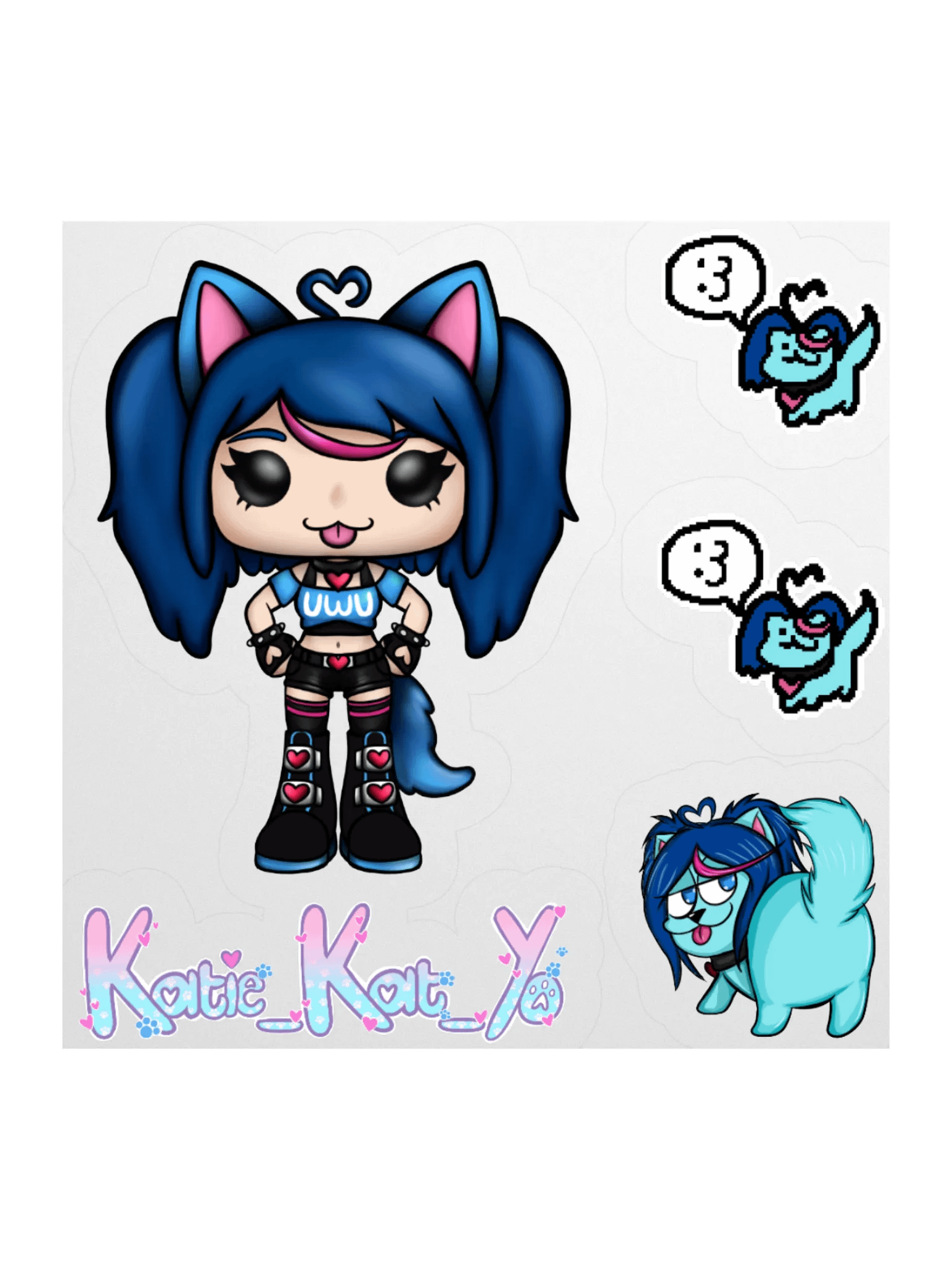 Pop Goes the Katie - Stickers product image (2)