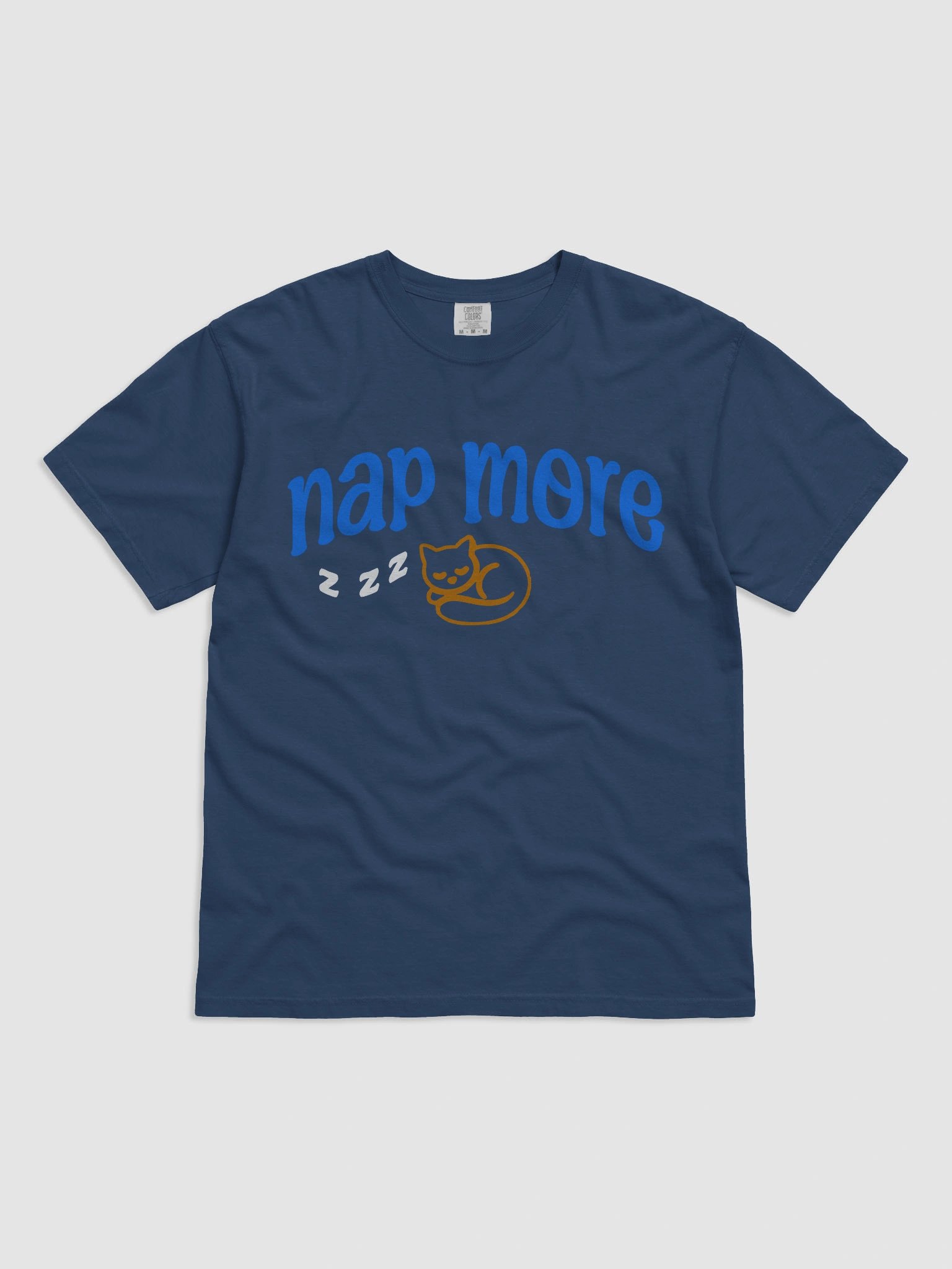Nap More Cat Nap Comfort Tee product image (9)