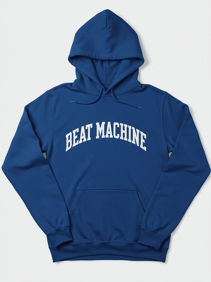BEAT MACHINE HOODIE BLUE product image (1)