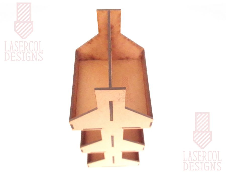 6 Pocket Business Card Holder - Laser Cut Files product image (9)