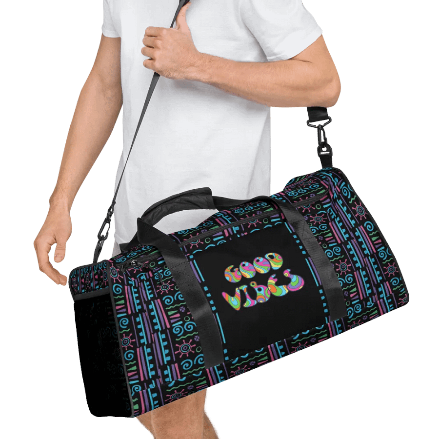 GOOD VIBE ONLY DUFFLE BAG CLASSIC product image (8)
