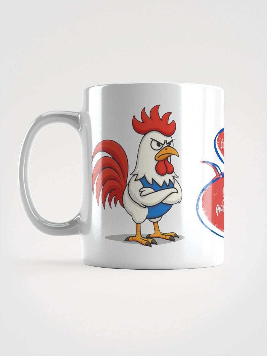Mug Blanc, Coq Râleur - C'est pas possible et Y'en a qui abusent - Cadeau Humour Français product image (1)