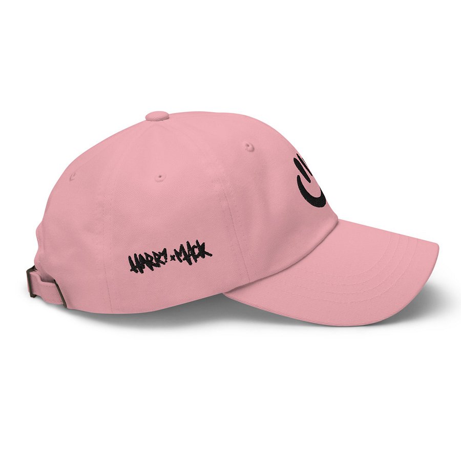 Smiley Dad Hat Pink