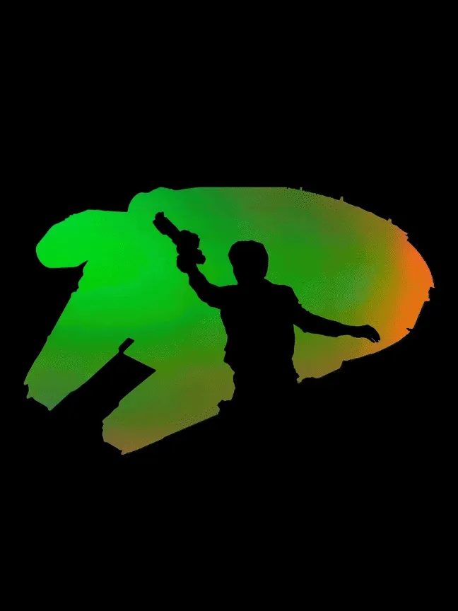 Han Shot First [13x16] product image (1)