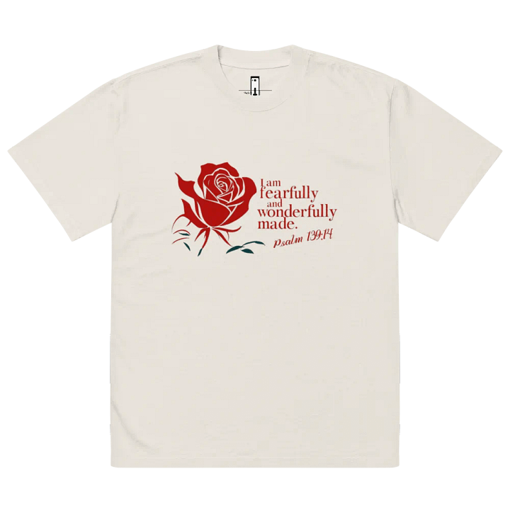 Fearfully and Wonderfully Made Oversized Tee product image (14)
