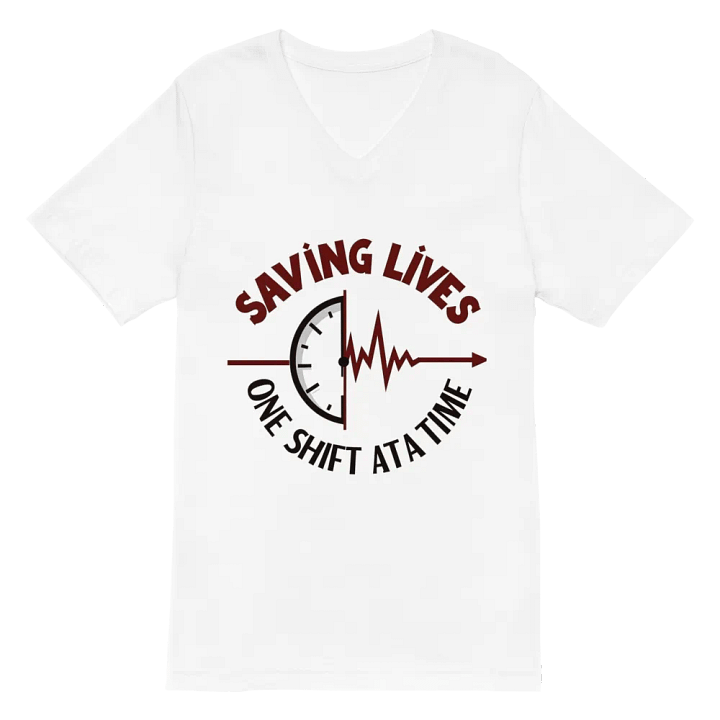 Heartbeat Hero V-Neck Tee product image (2)