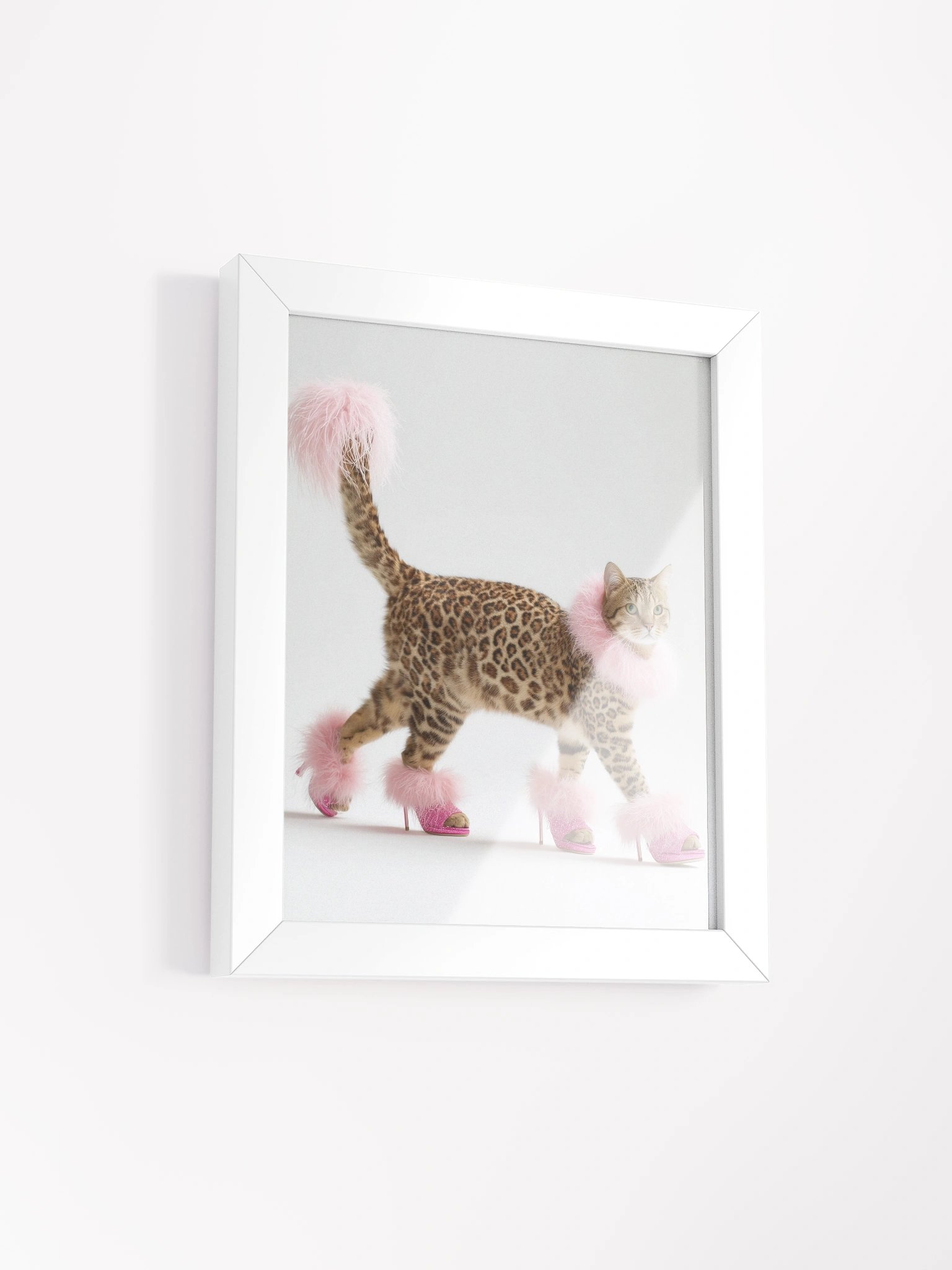 Glam Cat - Framed High-Quality Matte Poster product image (23)
